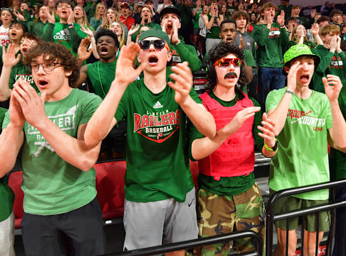 Lincoln Chatham Glenwood Illinois 3A girls basketball championship March 2 2024 Tim Vizer 26364